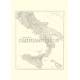 Mappa Sud Italia 1844