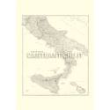Mappa Sud Italia 1844