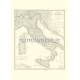 Carta dell'Italia Geografica e postale (1866)