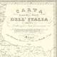 Carta dell'Italia Geografica e postale (1866) - Zoom 1