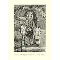 Madonna Bizantina - Affresco del secolo nono