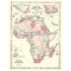 Carta antica: Africa 04 - Johnson 1864