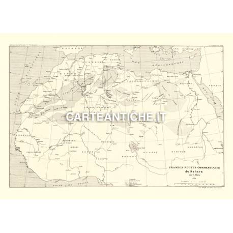 Carta antica: Africa 06 - E. Blanc 1889
