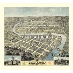 Veduta antica: USA - Frankfort, Kentucky - Ruger 1871